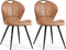 MX Sofa Eetkamerstoel Miracle - Cognac (set van 2 stuks)