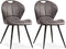 MX Sofa Eetkamerstoel Miracle - Steel (set van 2 stuks)