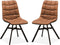MX Sofa Eetkamerstoel Nynke - Cognac (set van 2 stoelen)