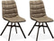 MX Sofa Eetkamerstoel Nynke - Taupe (set van 2 stoelen)