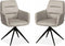 MX Sofa Eetkamerstoel Paco - Sand (set van 2 stoelen)