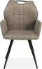 MX Sofa Eetkamerstoel Puck - Clay (set van 2 stoelen)