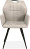 MX Sofa Eetkamerstoel Puck - Sand (set van 2 stoelen)