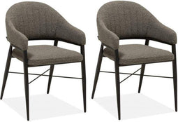 MX Sofa Eetkamerstoel Roma - Mouse (set van 2 stuks)