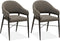MX Sofa Eetkamerstoel Roma - Mouse (set van 2 stuks)