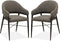 MX Sofa Eetkamerstoel Roma - Mouse (set van 2 stuks)