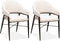 MX Sofa Eetkamerstoel Roma - Pearl (set van 2 stuks)