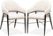 MX Sofa Eetkamerstoel Roma - Pearl (set van 2 stuks)