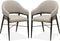 MX Sofa Eetkamerstoel Roma - Toffee (set van 2 stuks)