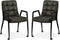MX Sofa Eetkamerstoel Ryan - Antraciet (set van 2 stoelen)