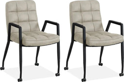 MX Sofa Eetkamerstoel Ryan - Toffee (set van 2 stoelen)