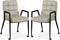 MX Sofa Eetkamerstoel Ryan - Toffee (set van 2 stoelen)