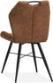 MX Sofa Eetkamerstoel Scala luxor kleur: Cognac (set van 2 stoelen)