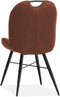 MX Sofa Eetkamerstoel Shelton - Cognac (set van 2 stoelen)