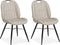 MX Sofa Eetkamerstoel Shelton - Sand (set van 2 stoelen)