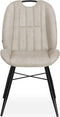 MX Sofa Eetkamerstoel Shelton - Sand (set van 2 stoelen)