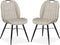 MX Sofa Eetkamerstoel Shelton - Sand (set van 2 stoelen)