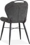 MX Sofa Eetkamerstoel Talent luxor - kleur Antraciet (set van 2 stoelen)