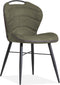 MX Sofa Eetkamerstoel Talent luxor kleur: Moss (set van 2 stoelen)
