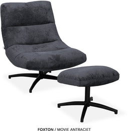 MX-Sofa - Fauteuil Foxton / Kleur: Antraciet