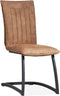 MX Sofa Stoel Amara - cognac (set van 2 stoelen)