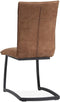 MX Sofa Stoel Amara - cognac (set van 2 stoelen)