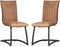 MX Sofa Stoel Amara - cognac (set van 2 stoelen)