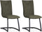 MX Sofa Stoel Amara - moss (set van 2 stoelen)
