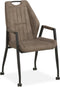 MX Sofa Stoel Axa met wielen - Taupe - set van 2 stuks