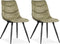 MX Sofa Stoel Crazy - Olive (set van 2 stoelen)