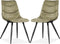 MX Sofa Stoel Crazy - Olive (set van 2 stoelen)