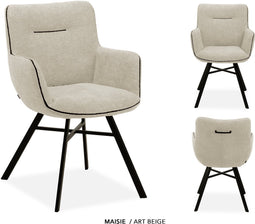 MX-Sofa - Stoel Maissie / Kleur: Beige