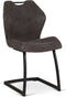 MX Sofa Stoel Riva - Graphite - set van 2 stoelen