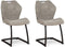 MX Sofa Stoel Riva - Lichtgrijs - set van 2 stoelen