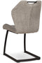 MX Sofa Stoel Riva - Lichtgrijs - set van 2 stoelen