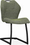 MX Sofa Stoel Riva - Turtle (groen) - set van 2 stoelen