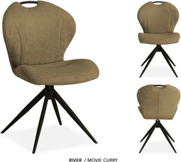 MX-Sofa - Stoel River / Kleur: Curry