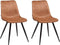 MX Sofa Stoel Spot kleur Cognac (set van 2 stoelen)