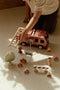 Little Dutch Brandweerwagen - Houten speelset - Inclusief pegdolls en accessoires - Rood