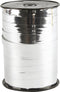 Cadeaulint, b: 10 mm, 250 m, zilver metallic