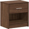 vidaXL - Nachtkastjes - 2 - st - met - lade - 39x28x41 - cm - bruin - eikenkleurig