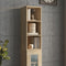 vidaXL Wandkast - 34,5x32,5x90 cm - bewerkt hout - sonoma eiken