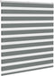vidaXL - Zebra - rolgordijn - 120x150 - cm - stofbreedte - 115,9 - cm - donkergrijs