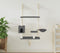 vidaXL - Kattenmeubel - wandgemonteerd - met - krabpaal - 153 - cm - donkergrijs