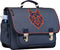 Caramel & Cie Boekentas/Schooltas Blue Wolf - Blauw