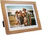 Denver PFF1042 - Digitale Fotolijst - 10.1 inch HD IPS Touchscreen - Hout (Light Wood)
