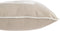 J-Line kussen Schelp - katoen - beige/wit
