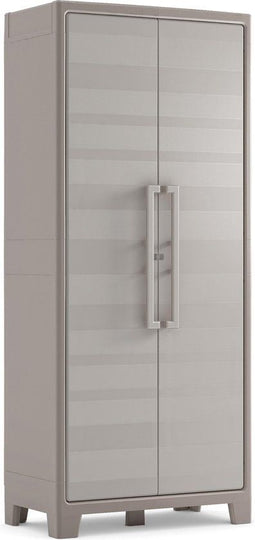Keter Gulliver Hoge Kast - 8 halve planken - 80x44x182cm - Zand/Beige