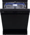 ETNA VWV240CZWA - Vrijstaande Vaatwasser - 14 couverts - Zwart