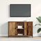 vidaXL - TV-kast - Artisan - Eiken - 101x35x65 - cm - Engineered - Hout - en - Staal